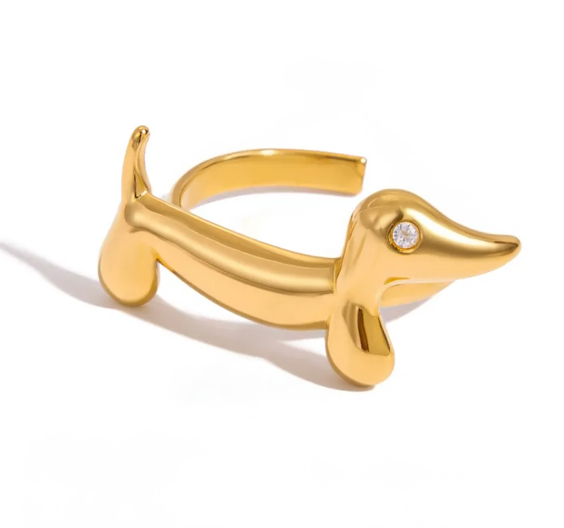 ANILLO PERRO SALCHICHA