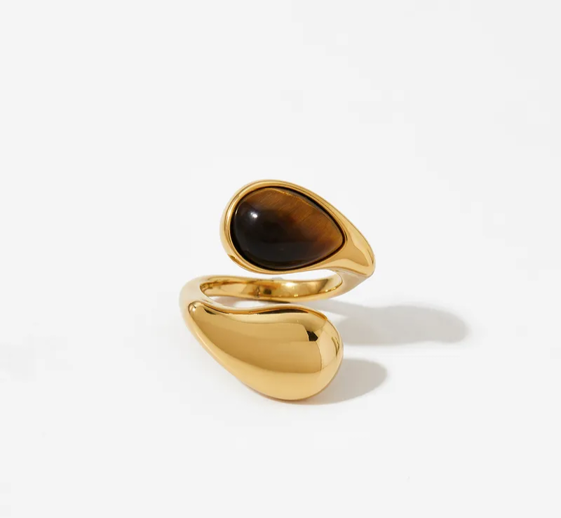 ANILLO ENTRELASADO CON PERLA