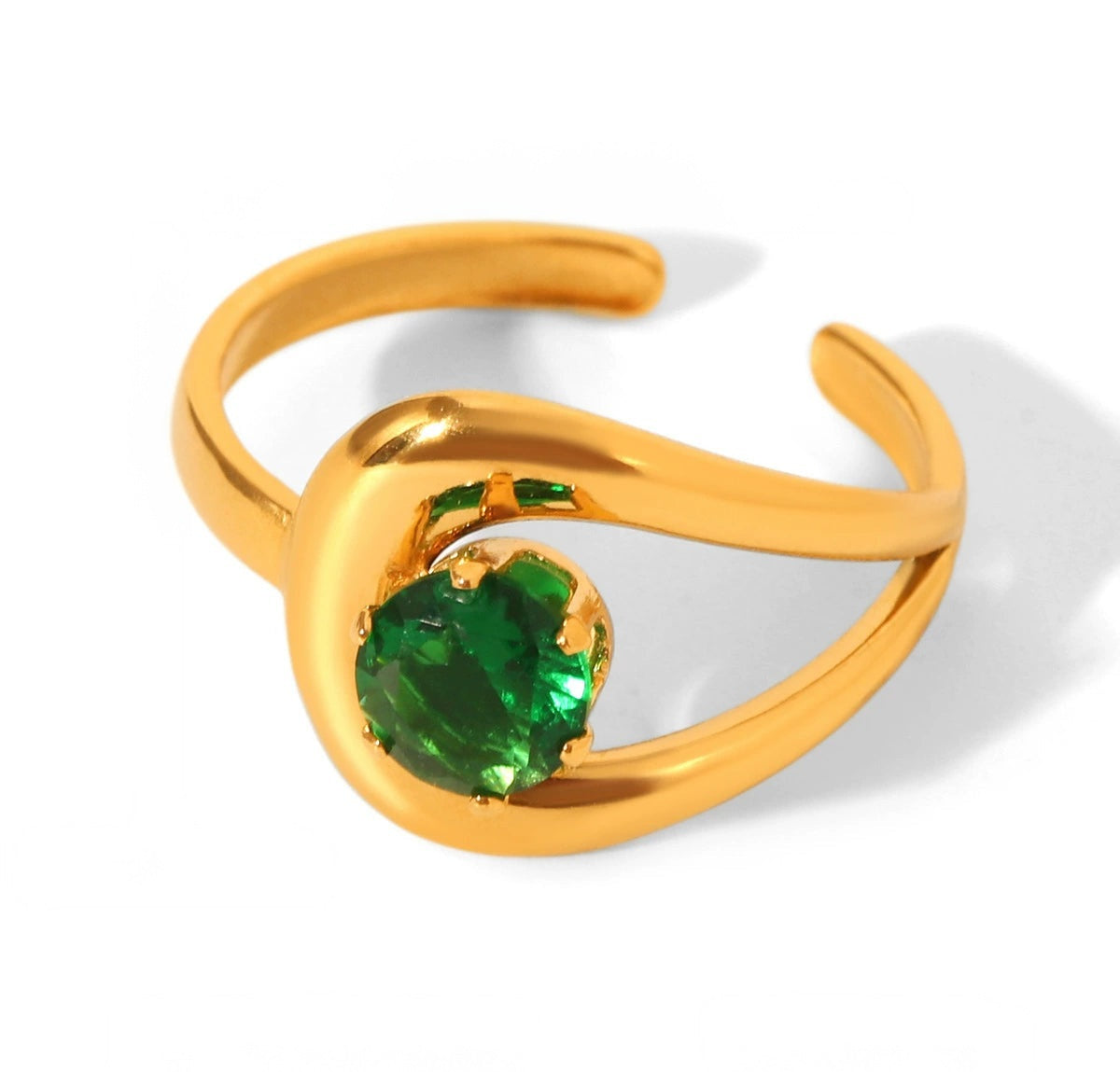ANILLO PIEDRA VERDE
