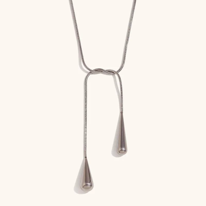 COLLAR CORBATERO DOBLE GOTA
