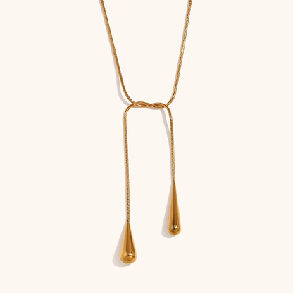 COLLAR CORBATERO DOBLE GOTA