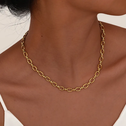 COLLAR ESLABONES CORTOS