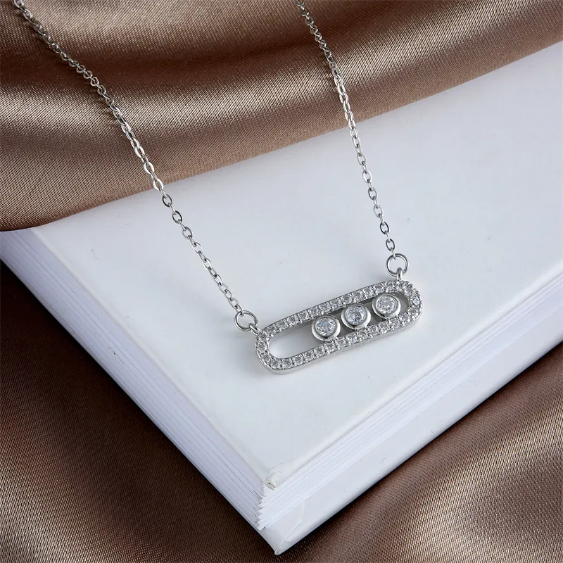 COLLAR CLIP PLATA