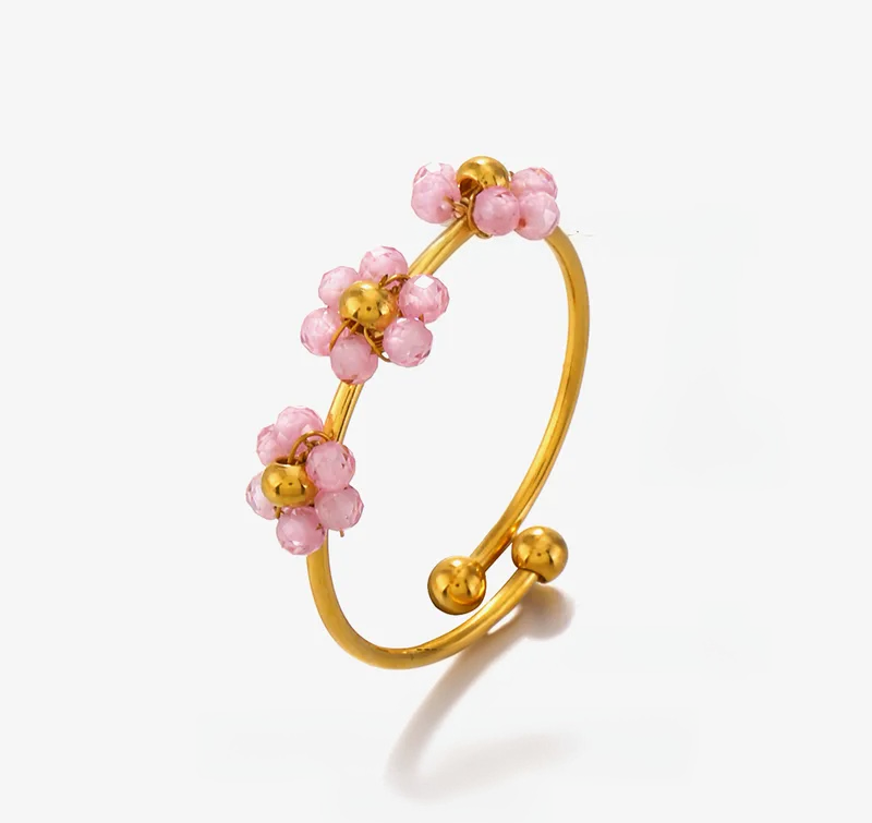 ANILLO TRES FLORES