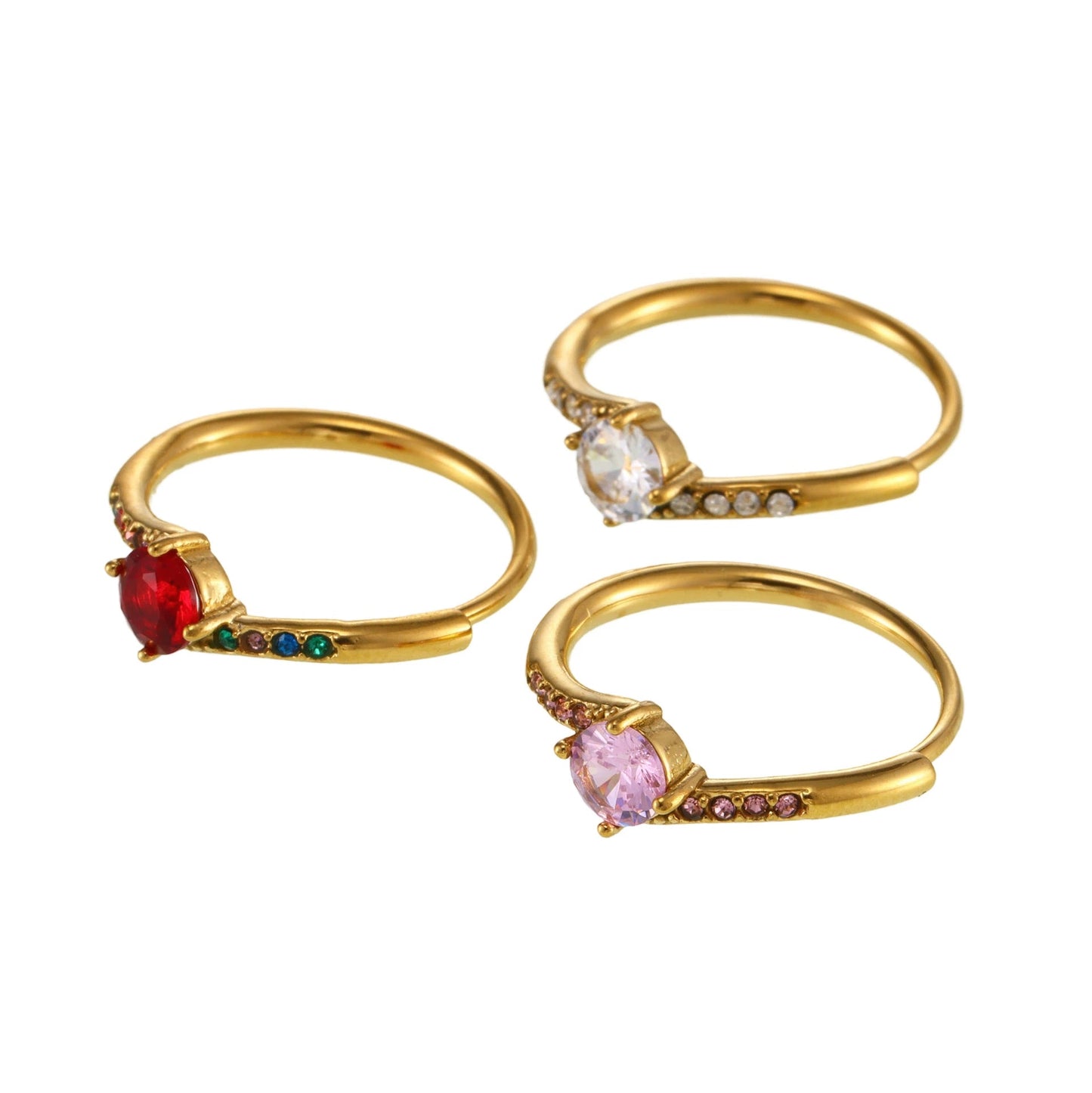 ANILLO DE PROMESA DORADO