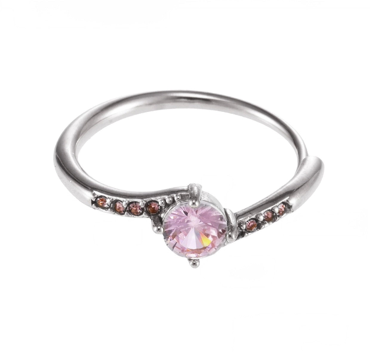 ANILLO DE PROMESA PLATA