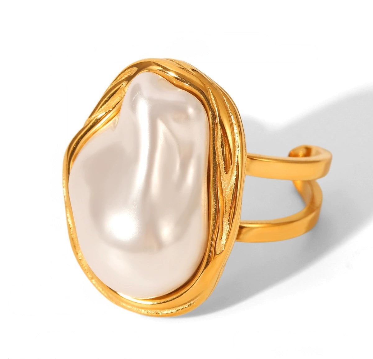 ANILLO PERLA GRANDE CENTRAL