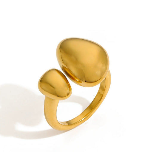 ANILLO PIEDRAS IRREGULARES